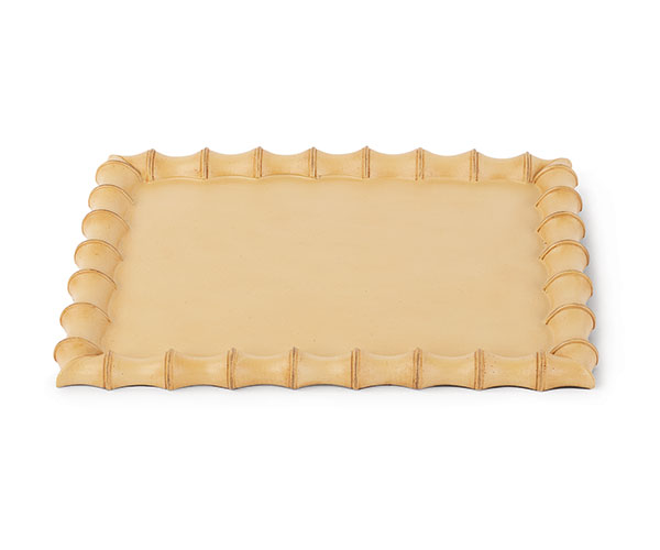 VASSOIO EFFETTO RATTAN