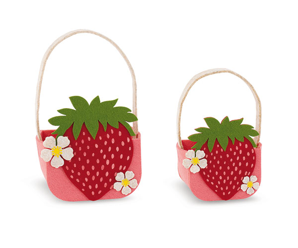 SET 2 CEST.ROSA CON FRAGOLA+MANICO
