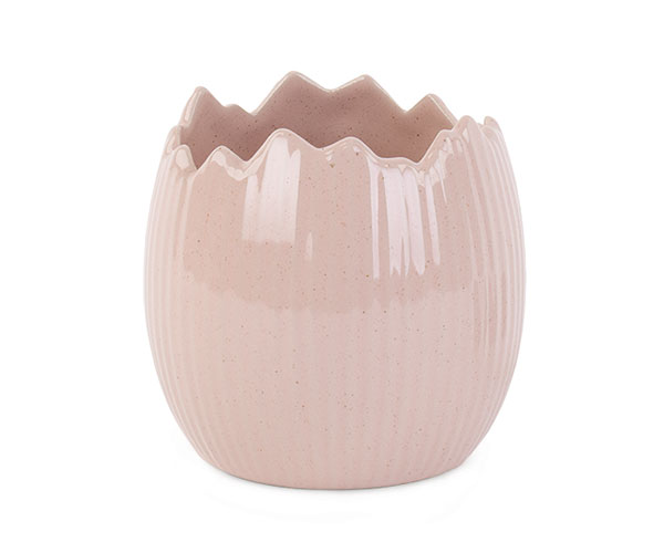 MEZZO UOVO CACHEPOT ROSA