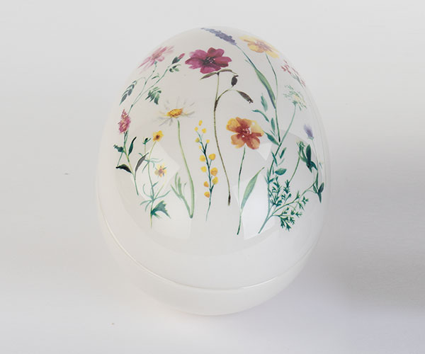 SCATOLA UOVO DECO "IN BLOOM"