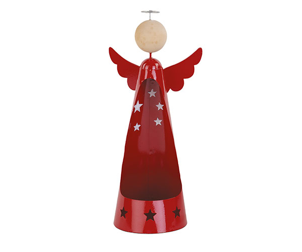 ANGELO METALLO ROSSO CONTENIT. H.280 MM