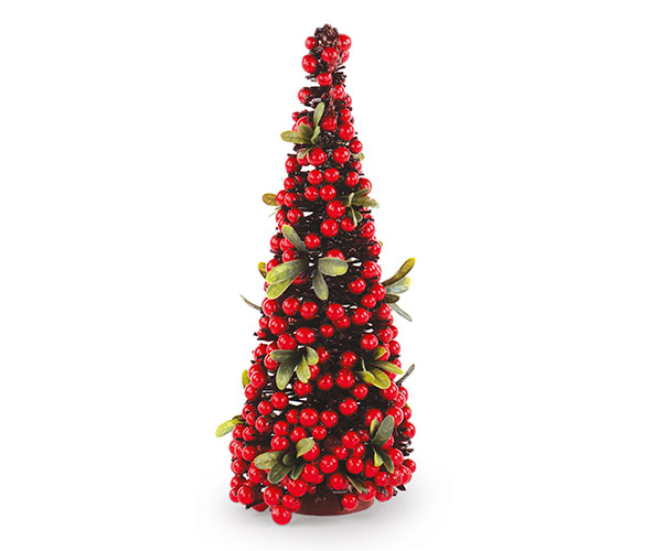 ALBERO BACCHE ROSSE H.400 MM