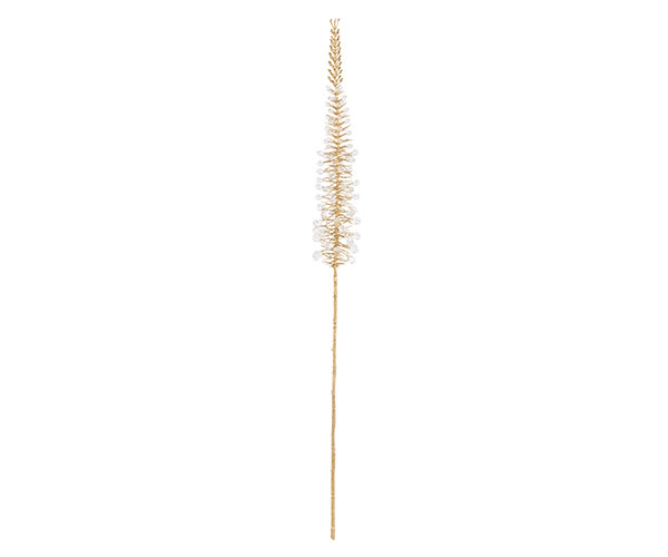 RAMO DELPHINIUM ORO CON GEMME H.790 MM