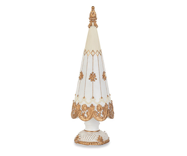 ALBERO BIANCO-ORO H.300 MM