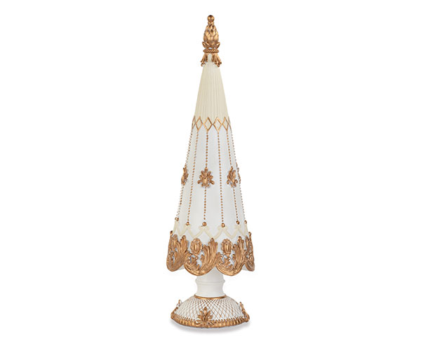 ALBERO BIANCO-ORO H.415 MM