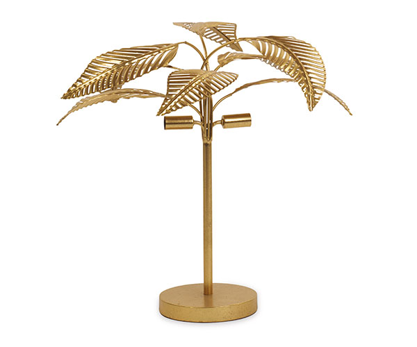 LAMPADA PALMA ORO D.550XH.620 MM