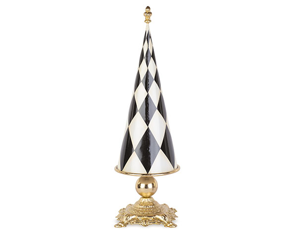 ALBERO LATTA ROMBI NERI H.560 MM