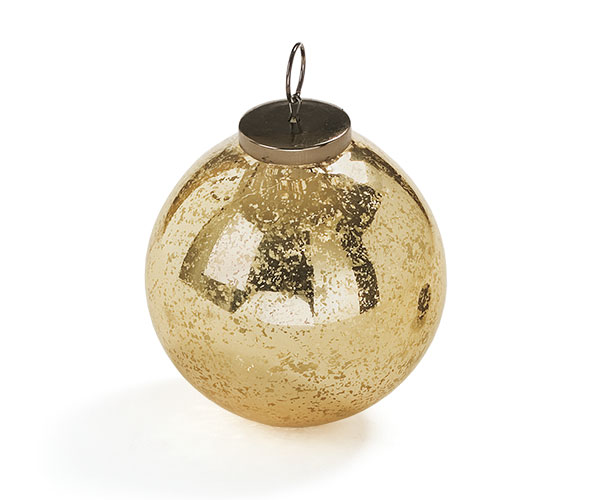 SFERA VETRO ORO D.145 MM