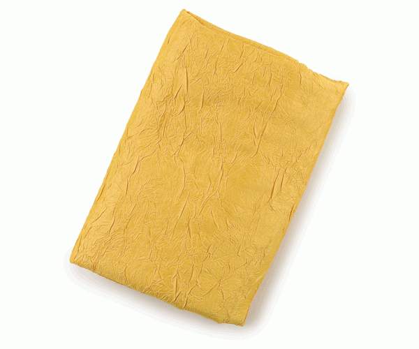 PANNELLO RASO STROPICCIATO GIALLO 