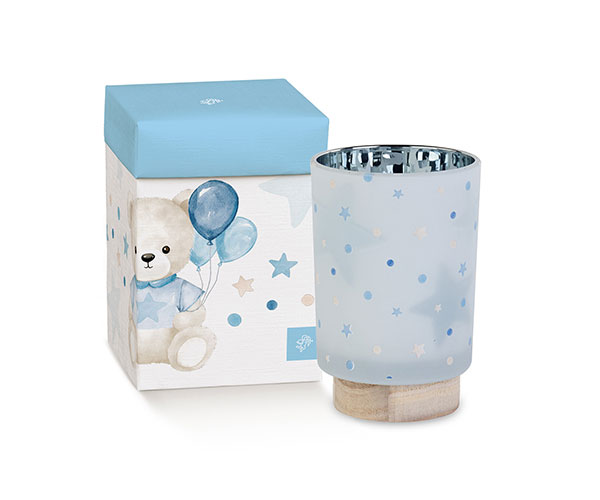 LAMPADA STELLE AZZURRE +SCATOLA 