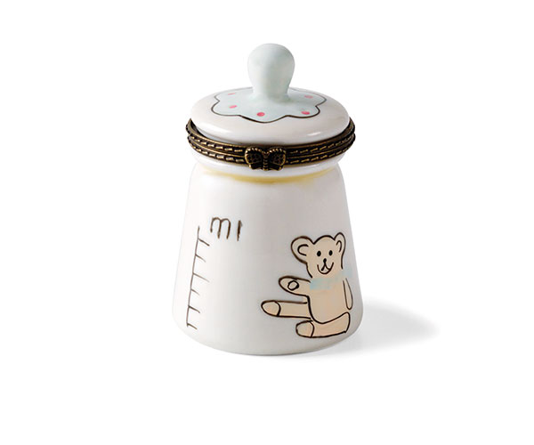 BIBERON CELESTE SC.PORCELLANA ø 45X70 MM