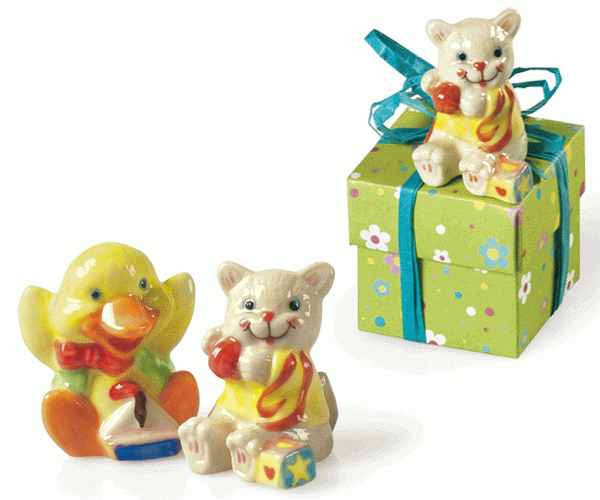 PAPERA-GATTO PORCELL. H.50 MM