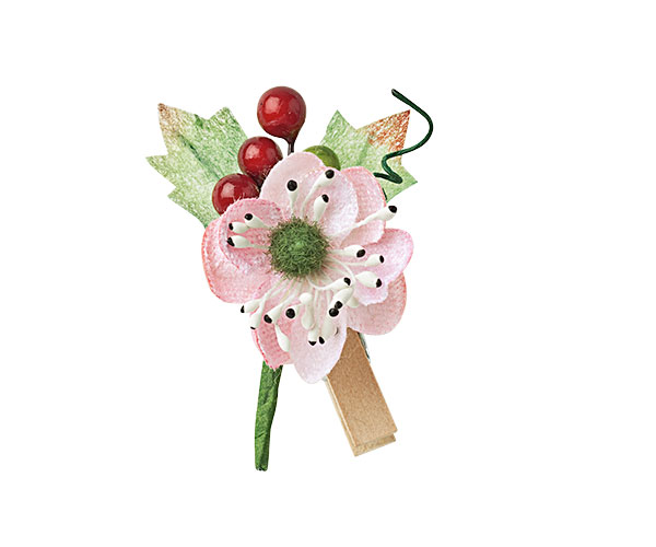 MOLLETTA CON PAPAVERO ROSA