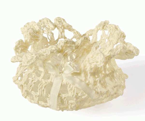 CESTINO RAFFIA AVORIO ø 150X75 MM