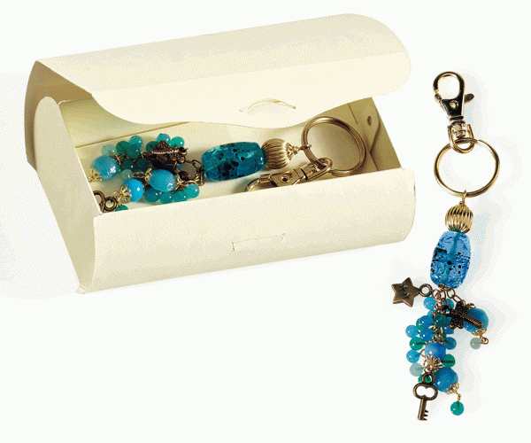 PENDAGLIO MOSCHETT.TURCHESE H.170 MM