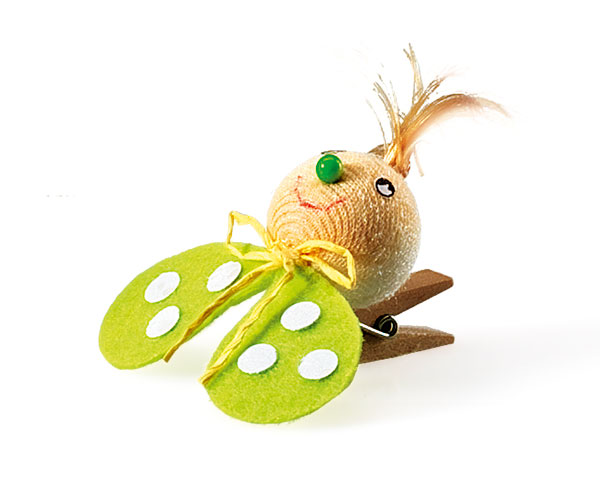 MOLLETTA C/PAPILLON VERDE MM