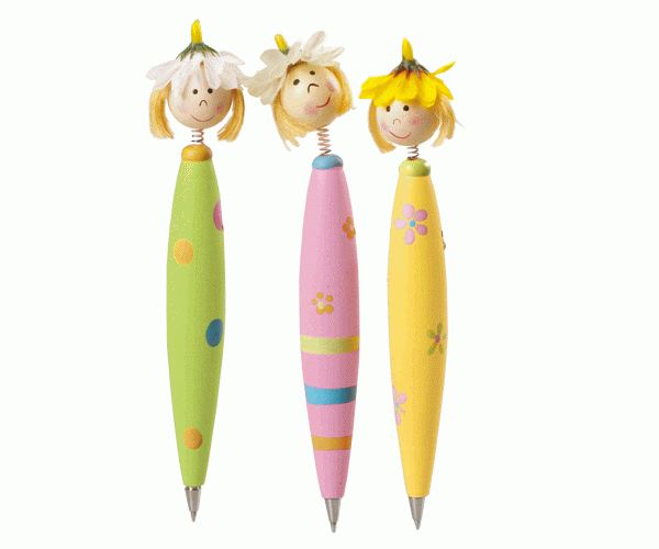 PENNA C/BIMBA ASS.C/MARSUPIO H.150 MM