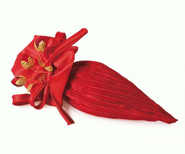 CONO PLISSE'C/PIETRE ROSSO 210 MM