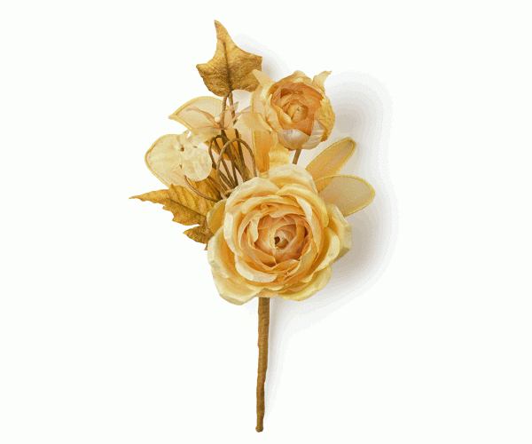 ROSA C/5 RACCHETTE ORO 200Xø 70 MM