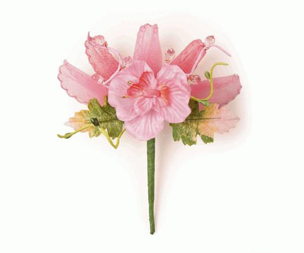 PICK ORCHIDEA 5 RACCHETTE ROSA H.140 MM