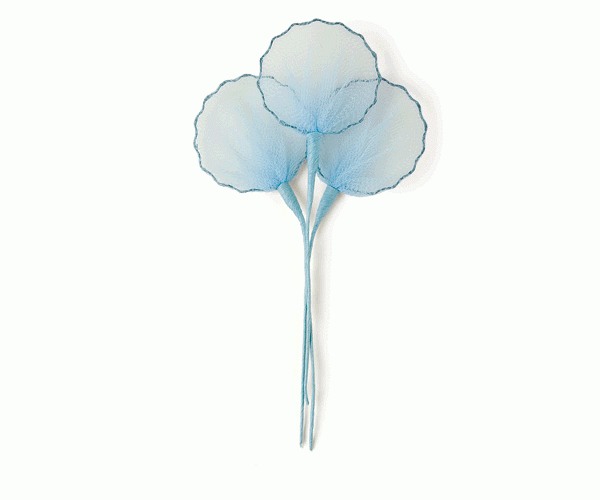 SET 144 RACCHETTE AZZURRE ø 45 MM