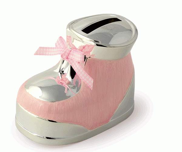 SCARPETTA SALVADANAIO ROSA 93XH.64 MM