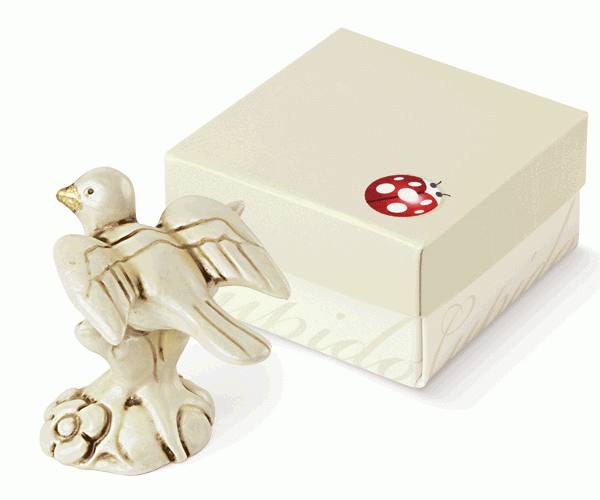 COLOMBA SU RAMO AVORIO C55095D H.50 MM