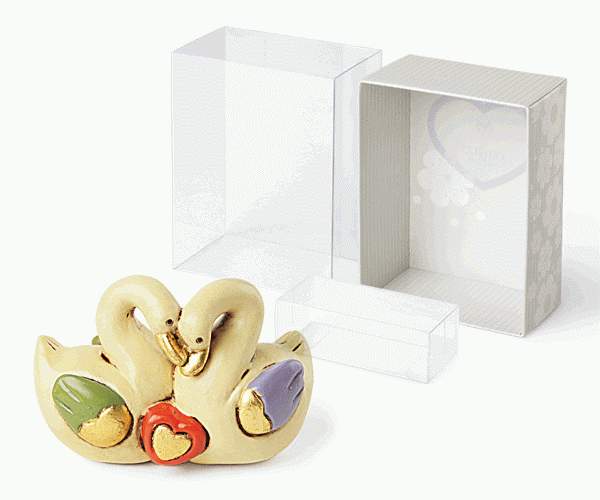 COPPIA CIGNI VE-LI  60XH.40 MM