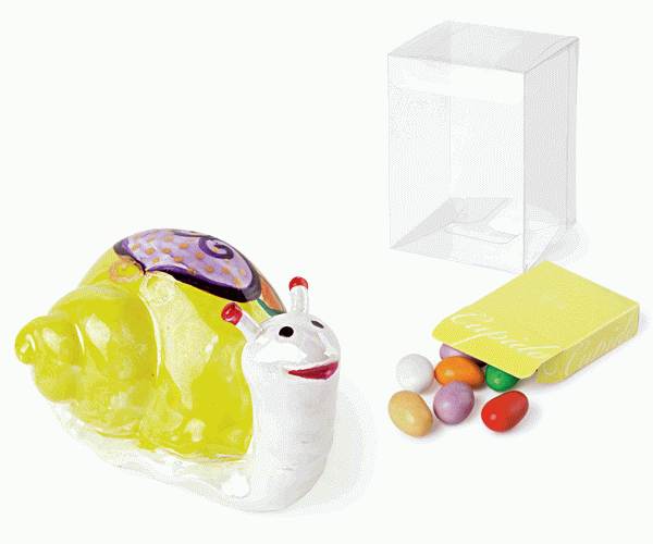 LUMACA LIME PORC.CON SCATOLA 55115D 65X50X40 MM