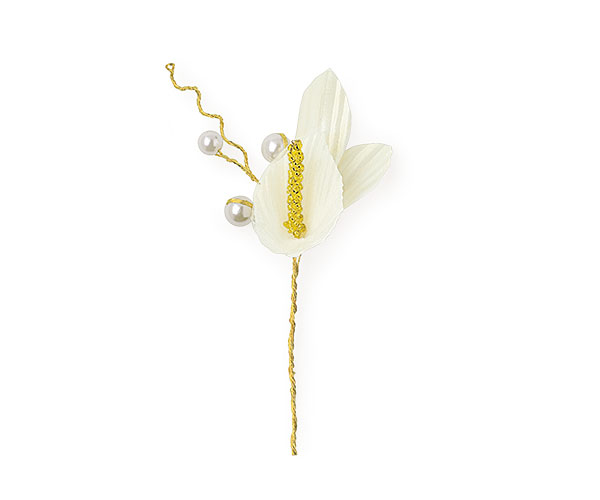 PICK CALLA C/PERLE H.140 MM