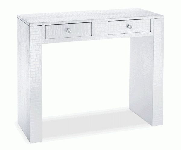 CONSOLE C/2 CASSETTI ECO-BIANC 900X350X750 MM