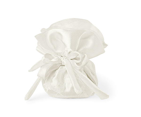 SACCOCCIO PIZZO AVORIO 60X60X100 MM