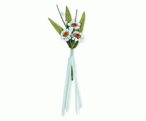 PICK 3 MARGHERITE AZZURRE H.180 MM