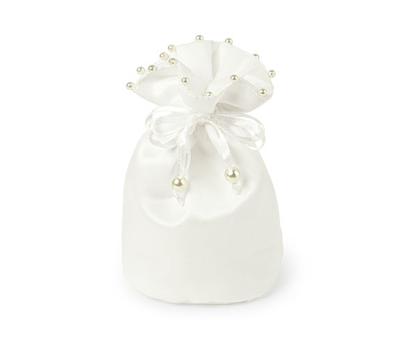 SACCO C/PERLE AVORIO ø 65XH.130 MM