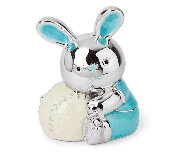 CONIGLIETTO SALVADANAIO CELEST H.105 MM