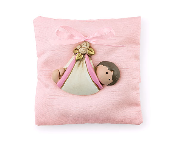 SACCHETTO ROSA C/BEBE' 110X110 MM