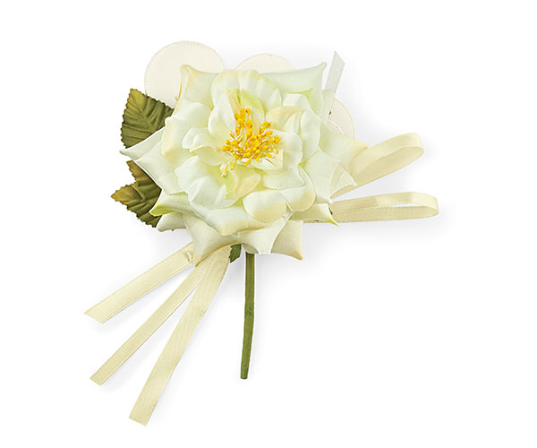 ROSA SELVATICA C/5 RACC. AVORI ø 115XH.170 MM