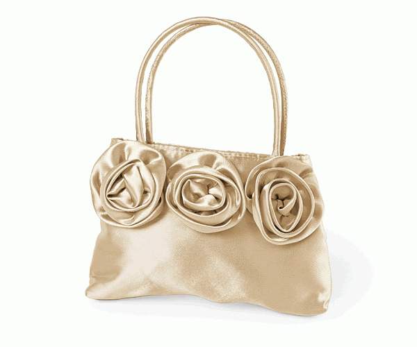 BORSETTA C/3 ROSE CHAMPAGNE 170X30X130 MM