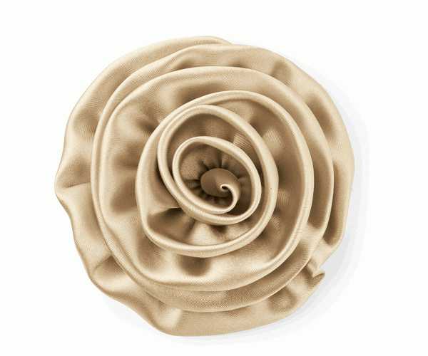 ROSA RASO CHAMPAGNE C/SPILLA ø 105 MM