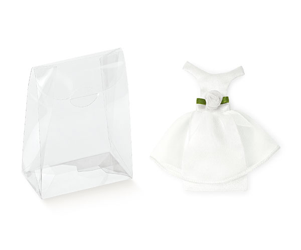 VESTITO SPOSA BIANCO H.85 MM