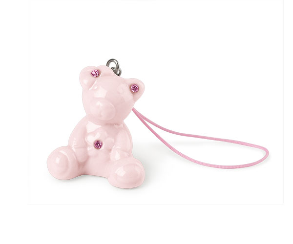 ORSETTO ROSA PORCELL.PHONECHAR H.30 MM