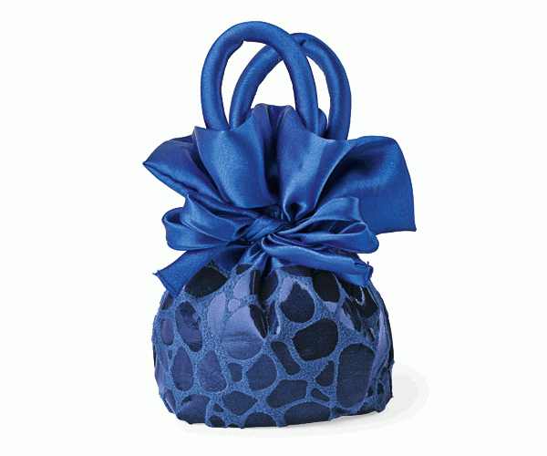 BORSETTA COCCO BLUETTE 80X60X140 MM