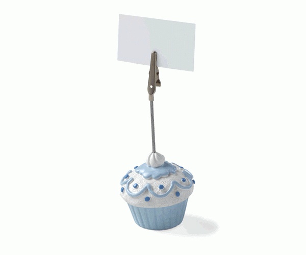 MUFFIN AZZURRO C/CLIP H.120 MM