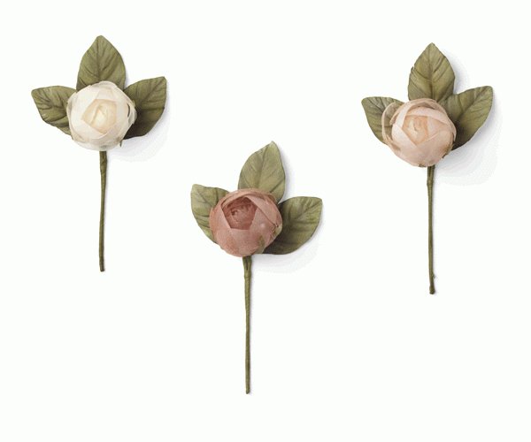 BOCCIOLO AVORIO-BEIGE-CAFFE' ø 40 MM