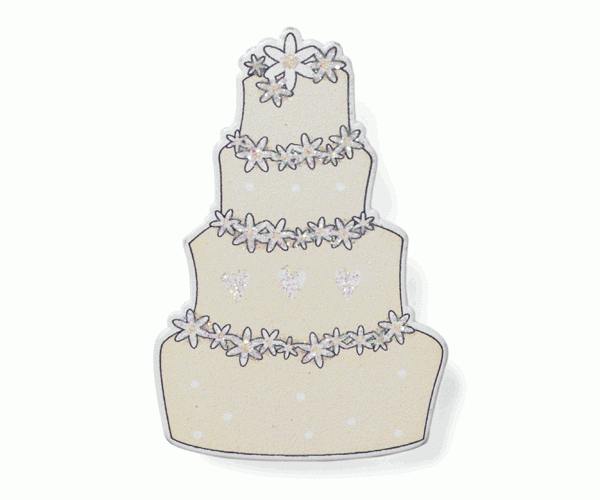 SET 12 MAXI MOLL.TORTA NUZ.CRE 65 MM