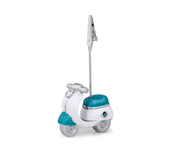 SCOOTER AZZURRO C/CLIP H.105 MM