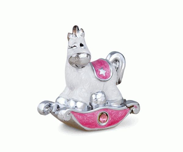 CAVALLINO ROSA H.60 MM