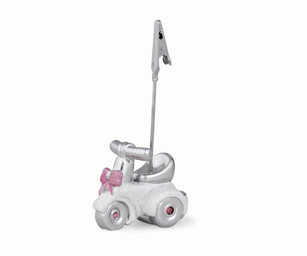 TRICICLO ROSA C/CLIP H.105 MM