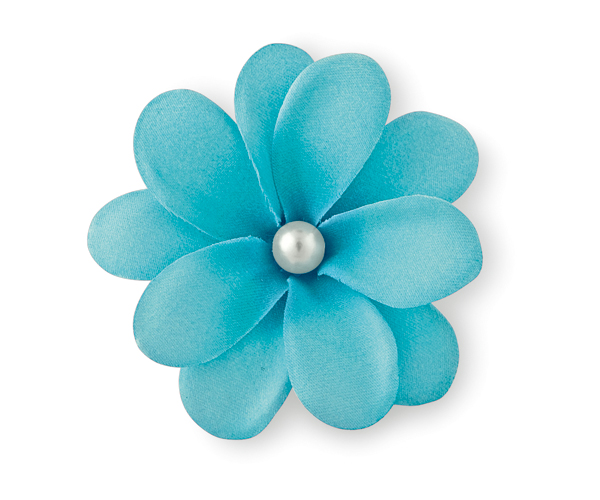 FIORE C/PERLA+MOLLETTA TURCHES ø 80 MM