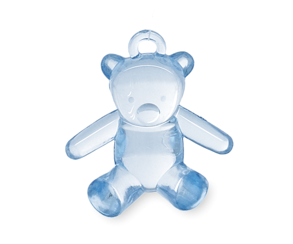 BAG 200 ORSETTI AZZURRI H.35 MM